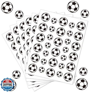 JULMELON 512Pcs Soccer Stickers for Kids, Water-Repellent Sports Stickers for - Picture 1 of 5