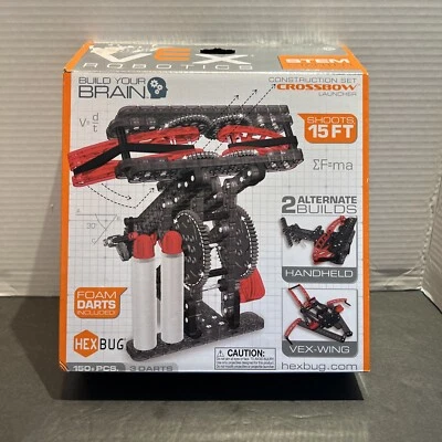 VEX Robotics Hexbug Crossbow Launcher Foam Darts STEM Construction Set Kit  - Image 1 of 4