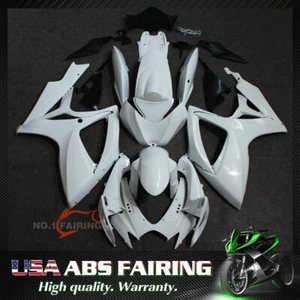 ABS Molded Unpainted Fairing Kit Bodywork for SUZUKI GSX-R 600 750 2006-2007 NEW - Picture 1 of 12