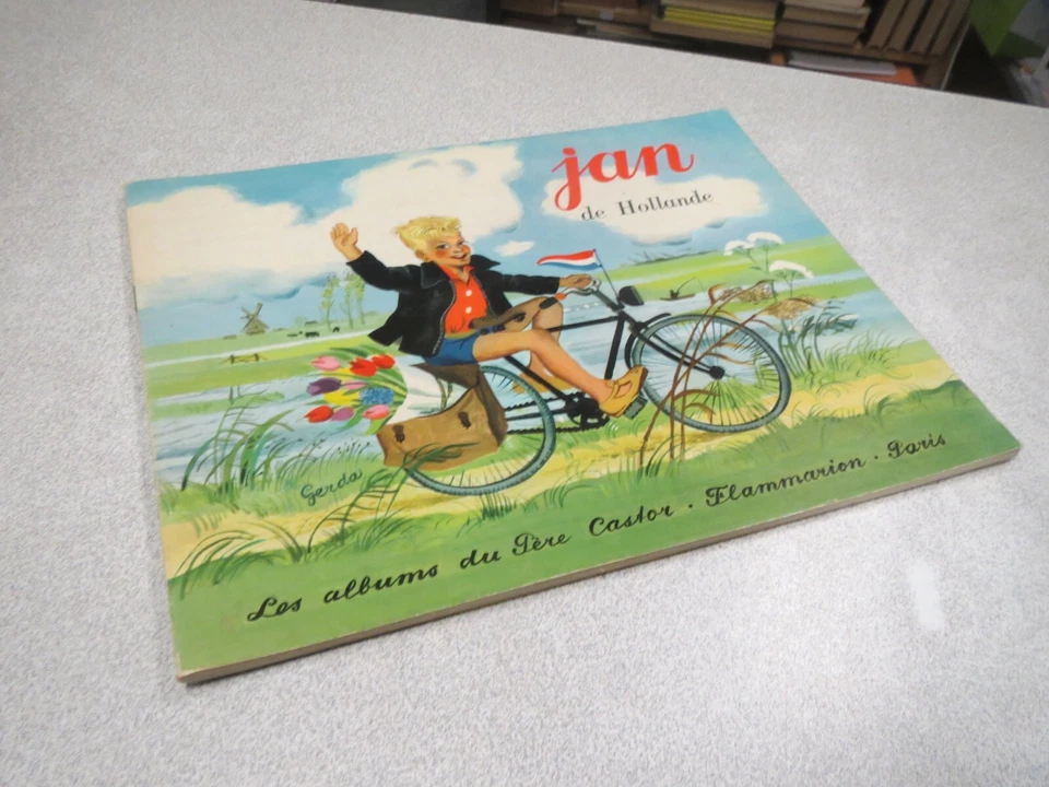 CA841 ENFANTINA JAN DE HOLLANDE PERE CASTOR GERDA VELO EO 1954 TBE - Photo 1/1