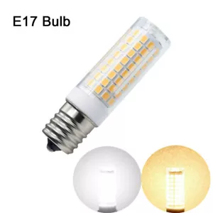 E17 C9 Intermediate Base LED bulb 102-2835 SMD Ceramics Light 8W 110V/220V Lamp - Picture 1 of 10