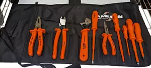 Jameson Tools JT-KT-00005 1000V Insulated General Purpose Tool Kit, 9-Piece - Picture 1 of 5