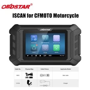 OBDSTAR iscan For CFMOTO Motorcycle Diagnostic Scanner Progarmming & Coding - Imagen 1 de 4