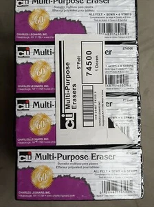 Charles Leonard Mehrzweckradierer, 5" Länge, 12er Pack - Bild 1 von 3