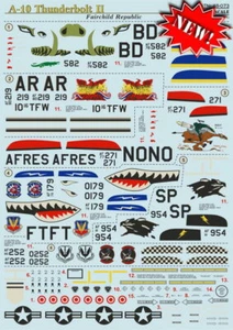 Print Scale 1/48 A-10 Thunderbolt II Decals Part 2 - Picture 1 of 1