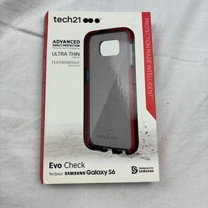 Tech21 EvoCheck Protective Phone Case for Samsung Galaxy S6,Distressed Box - Picture 1 of 4