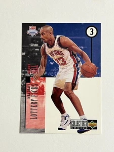 1994-95 Collector's Choice NBA Draft Lottery Picks #3 Grant Hill RC Pistons - Picture 1 of 2