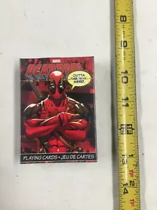 Marvel Super Hero Deadpool mazo de cartas de póquer nuevo merc retirado - Imagen 1 de 2