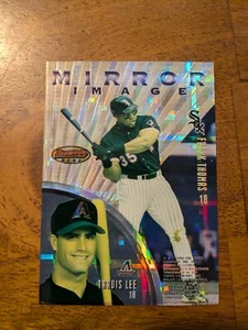 1997 Bowman's Best Thomas / Lee / Bagwell / Lee Mirror Image Atomic Refractor - Picture 1 of 2