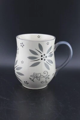 Taza de encaje floral gris Temptations by Tara Old World café té cerámica 12 oz Foto 1 de 4