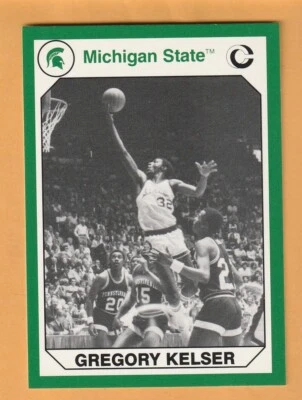 Greg Kelser Michigan State Spartans 1990 Card #112 1979 NCAA Champs 13O - Image 1 of 2