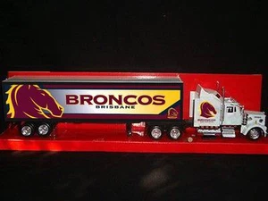 Brisbane Broncos kenworth W900 custom truck 1/43 - Picture 1 of 1