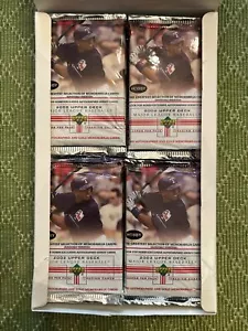 2002 Upper Deck Baseball MLB 24 Sealed Hobby Packs With The Box - Picture 1 of 4