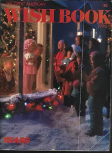 VINTAGE SEARS 1990 WISH BOOK/CHRISTMAS CATALOG/TOYS/CLOTHING/JEWELRY/ELECTRONICS - Picture 1 of 24