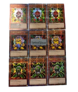 YUGIOH! 9 Card Gadget Set Green Red Yellow - Quarter Century Rare Mp24-en012-14 - Picture 1 of 1