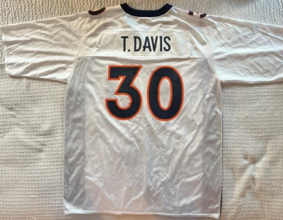 🏈Jersey Terrell Davis #30 Broncos - Nike NFL Cosido - XL - Pieza Legada Vault HOF Foto 1 de 4