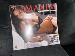 Calendario Maxim 2008 ragazze donne bellezze 16 mesi Sigillato - Foto 1 di 2