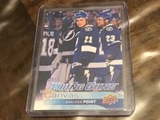 2016-17 UPPERDECK SERIES 2 YOUNG GUN CANVAS BRAYDEN POINT