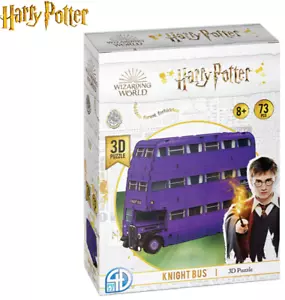 Harry Potter Knight Bus 3D Puzzle, 73 Pieces - Brand New - Free Shipping - Picture 1 of 4