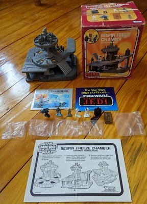 De colección 1982 Kenner Star Wars Micro Colección Bespin Freeze Chamber, Boba Fett  Foto 1 de 4