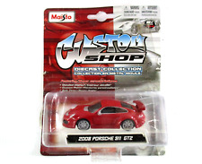 Maisto Custom Shop 2008 Porsche 911 GT2 1:64 Red 2010 Brand New Other #11023