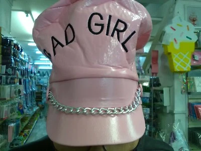 MAJORETTE MARCHING BAND HAT BAD GIRL HEN NIGHT FANCY DRESS PARTY DRESSING UP - Image 1 of 2