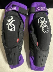 EVS Slayco96 Knee Guards - S/M - Axell Hodges Signature Edition Purple Black - Picture 1 of 7
