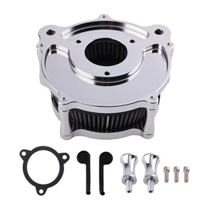 Air Filter Assembly for Harley Touring Models 2008-2016 Black Intake System - Bild 1 von 16