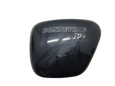 Cubierta del panel izquierdo Triumph Bonneville T120 2017 2020 con daños originales T Foto 1 de 4