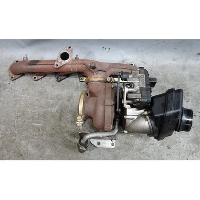 Conjunto de turbo cargador diésel 14-18 BMW F15 X5 35d F10 535d 740d N57 132 k OEM Foto 1 de 4