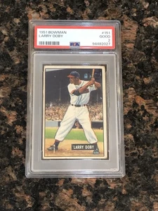 1951 Bowman Larry Doby #151 Baseball Card PSA 2 - Picture 1 of 2