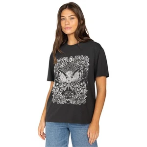 T-shirt maglietta Billabong donna Tropical Feelings manica corta grafica girocollo - Foto 1 di 13