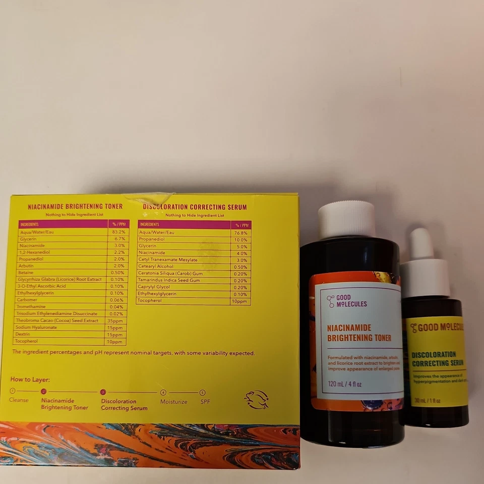 Good Molecules Blemish Scar And Discoloration Duo Set New In Box - Image 1 of 1