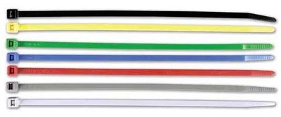 Кабельные стяжки Helix Racing Products - 4 дюйма - синие - 303-4105 - Изображение 1 из 2