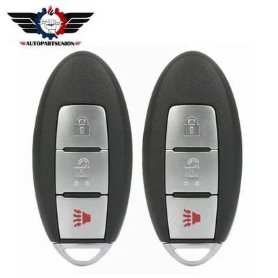 2 Llavero de coche remoto para Nissan para Leaf For Quest 2011-2014 2015 2016 2017 Foto 1 de 4