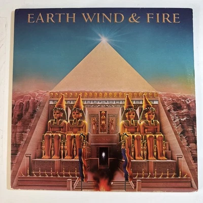 Earth Wind & Fire  All 'N All Vinyl LP W/Insert & Poster VG+/VG+ Foto 1 de 4
