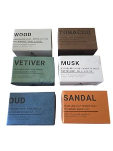 Alchimia Seife 6er Set große italienische Gemüseseifenstücke 6 x 250g Neu - Bild 1 von 2