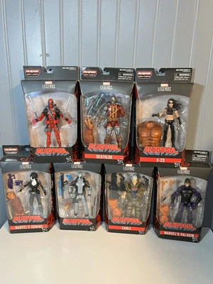 Marvel Legends Sasquatch Serie BAF Completo Nuevo En Caja 7 Figuras Con Cable  Foto 1 de 4