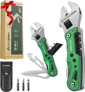 13 in 1 Multitool Schraubenschlüssel verstellbar mit Messer Camping Werkzeug - Bild 1 von 12