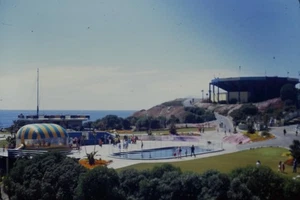 Diapositiva fotográfica vintage 35 mm años 70 Marineland of the Pacific Rancho Palos Verdes CA #2 - Imagen 1 de 1