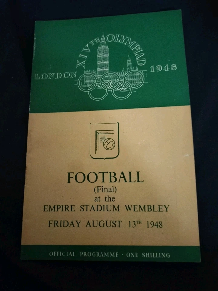 1948 OLYMPICS FOOTBALL FINAL SWEDEN V YUGOSLAVIA 13TH AUGUST @ WEMBLEY  - Image 1 of 1