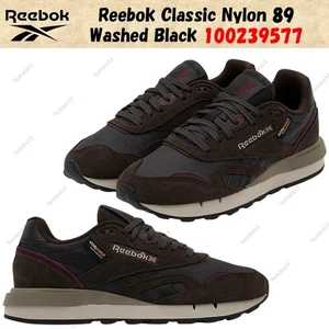 Reebok Classic Nylon 89 Washed Black 100239577 Herren Gr. - Bild 1 von 10