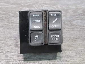 08-11 LEXUS LS600h POWER HYBRID SNOW TRACTION SUSPENSION CONTROL SWITCH OEM - Picture 1 of 13