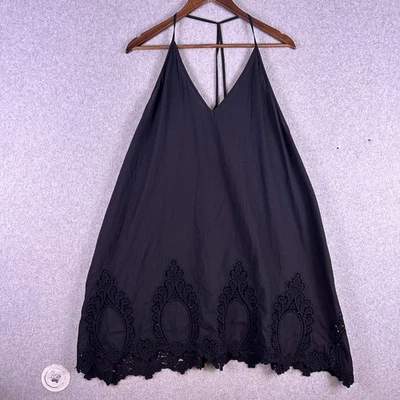 Vestido Intimately Free People Mujer Mediano Negro Encaje Fácil de Vivir’ Correa Boho Foto 1 de 4