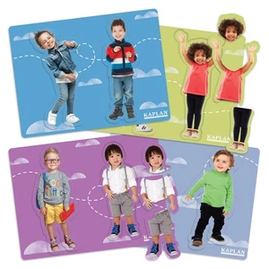 Kaplan Early Learning Our Friends Puzzles  - Set of 4 - Picture 1 of 6