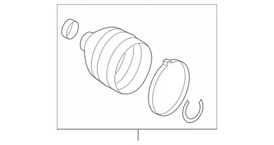 Kit Reparación Bota Original Mercedes-Benz 206-330-66-04-64 Foto 1 de 2