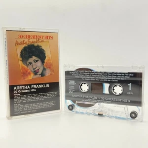 Aretha Franklin 30 Greatest Hits Cassette 1986 Atlantic Records 7816684 C202329 - Picture 1 of 9