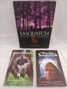 Sasquatch (3 Book Lot) The Psychic Sasquatch People UFOs Yeti Cryptids Bigfoot - Imagen 1 de 23