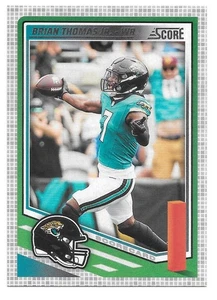 Tarjeta de puntuación de fútbol americano 2025 Brian Thomas Jr. - Jacksonvillie Jaguars- #16 - Imagen 1 de 1