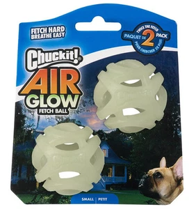 Chuckit! Max Glow Air Fetch Ball Small 2pk - Picture 1 of 1